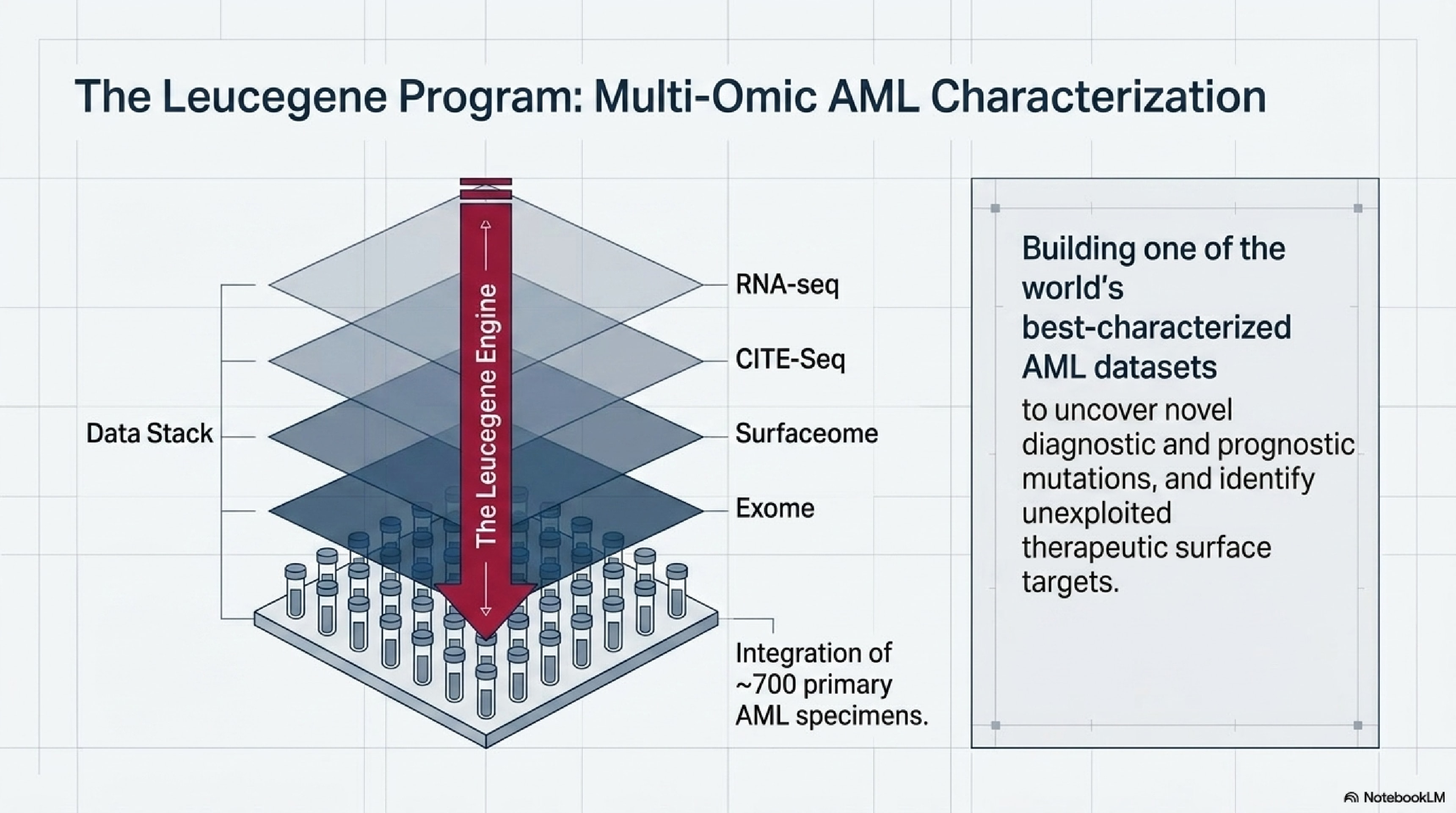 The Leucegene program: multi-omic AML characterization